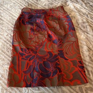 Piazza Sempione kick pleat skirt, gorgeous colors!